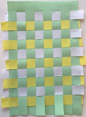 Paper Weaving Projec